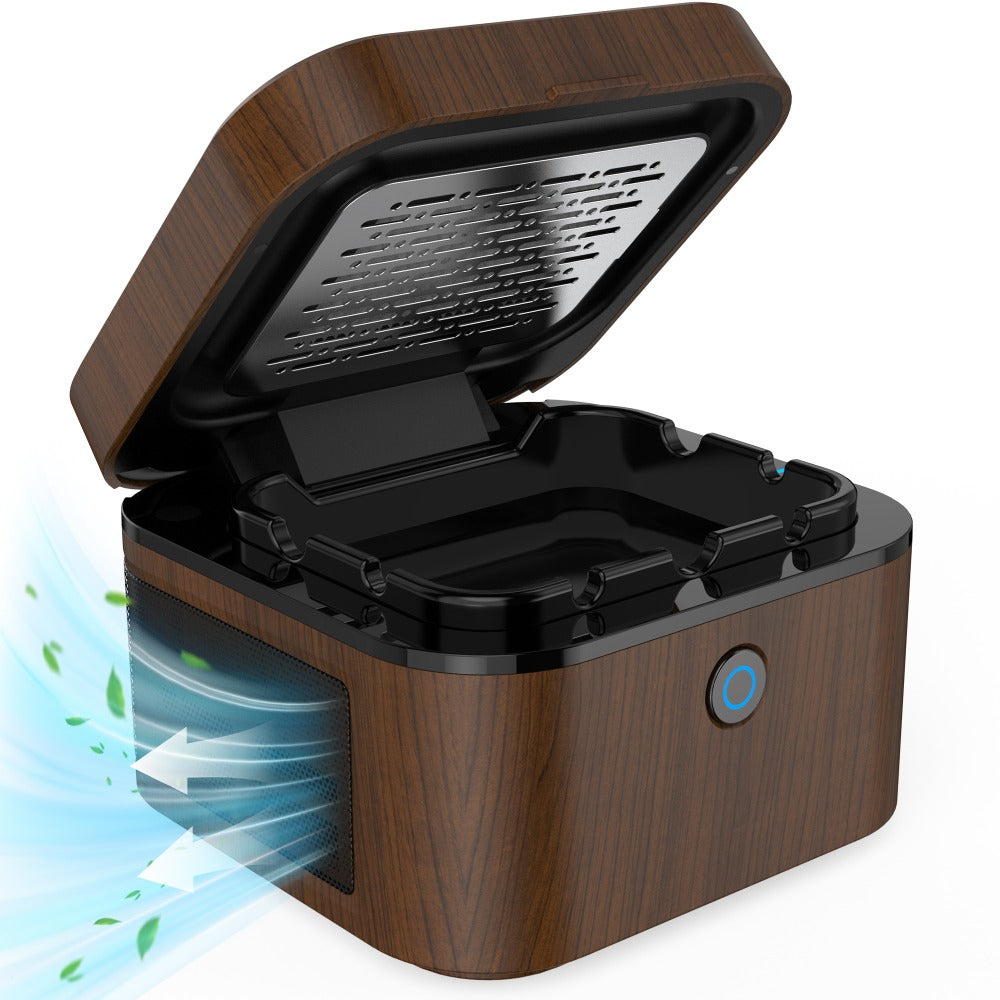Smokeless Ashtray with HEPA Filter ¨C USB Rechargeable Indoor Ashtray for Home Office Car, 4 Filters Included, Gifts for Him Her