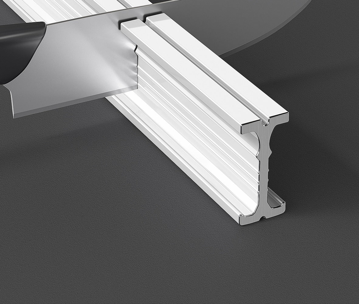 Flexible Curtain Rail Track ¨C Bendable PVC Ceiling Mount Curtain Rod for Bay Window, Bathroom & Home Decor, Trim-to-Fit Monorail Curtain Track System