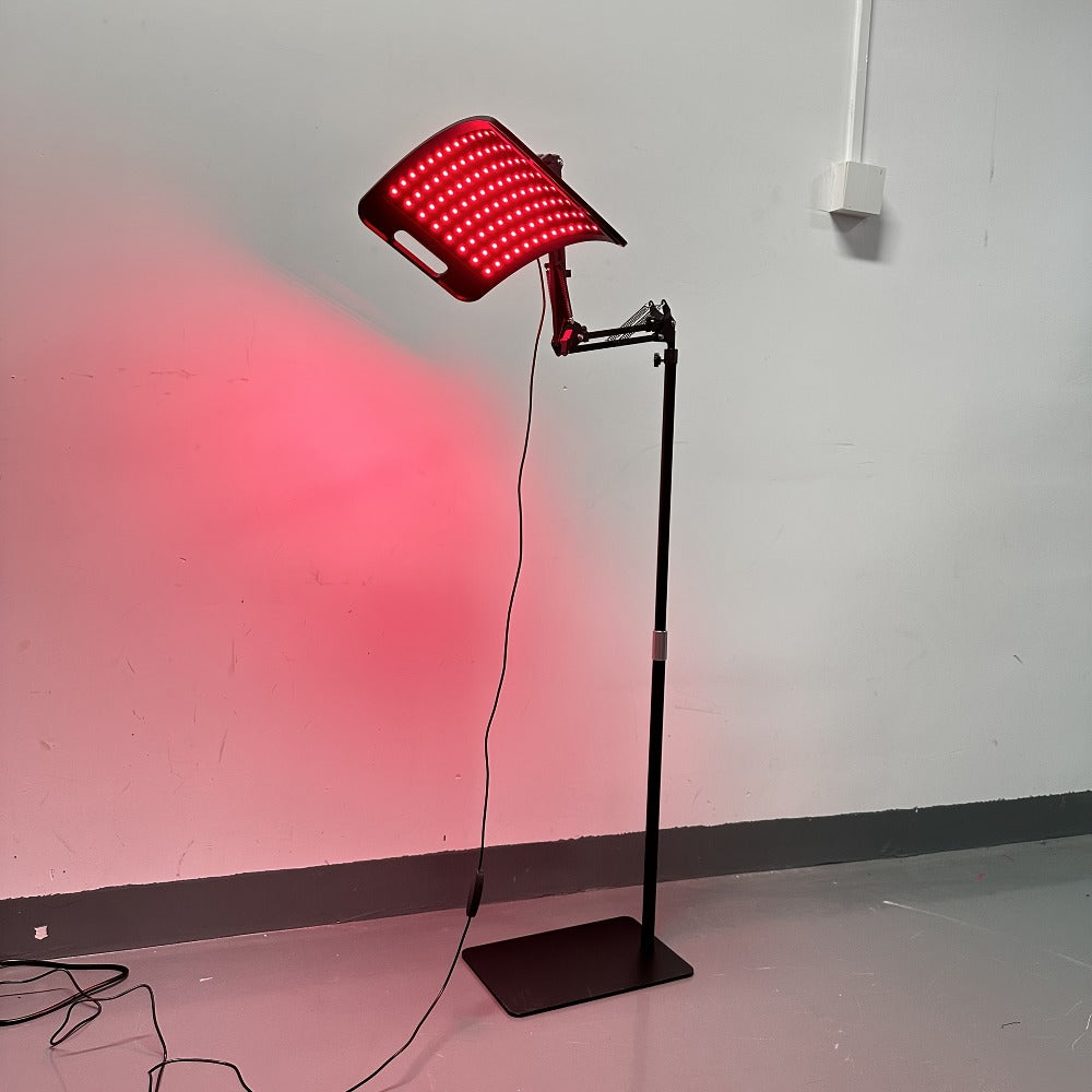 Red Light Therapy Lamp with Stand ¨C 660nm Red Light & 850nm Near Infrared Light Device for Body Pain Relief, Muscle Recovery & Skin Care, At-Home Infrared Light Therapy for Joint & Back Pain