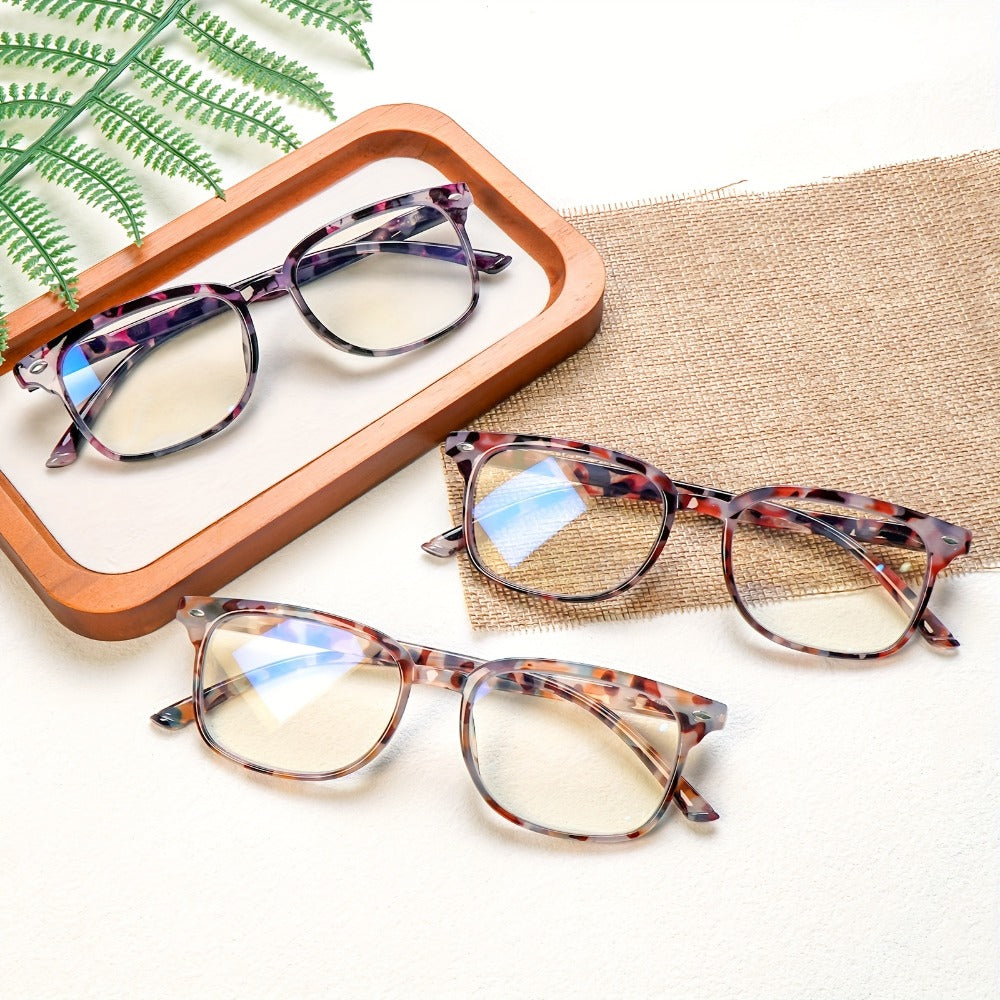 Blue Light Blocking Reading Glasses for Women 5-Pack ¨C Stylish Computer Readers with Spring Hinges, Anti-Blue Light Lenses, Multiple Strengths 1.0¨C4.0x, Multicolor