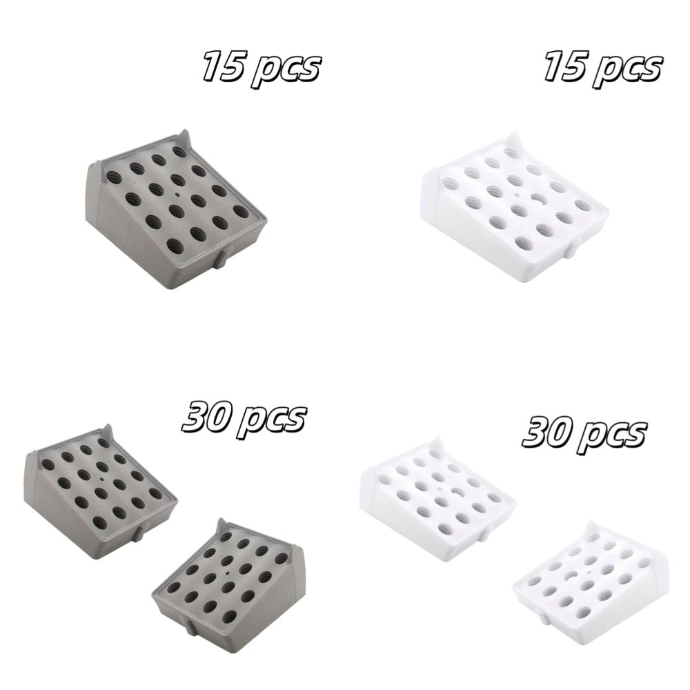 Foldable Stackable Clothes Folding Board Organizer for Shirts Pants Dresses ¨C Heavy-Duty Plastic, Space-Saving, Easy-Clean (15 or 30 pcs)