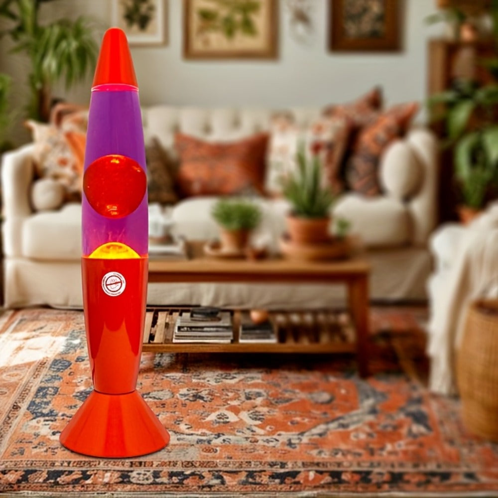 Lava Lamp 14 Inch Liquid Motion Lamp Relaxing Night Light Home Decor for Living Room Bedroom Office Adults Teens Magma Lamp Multiple Color Combinations