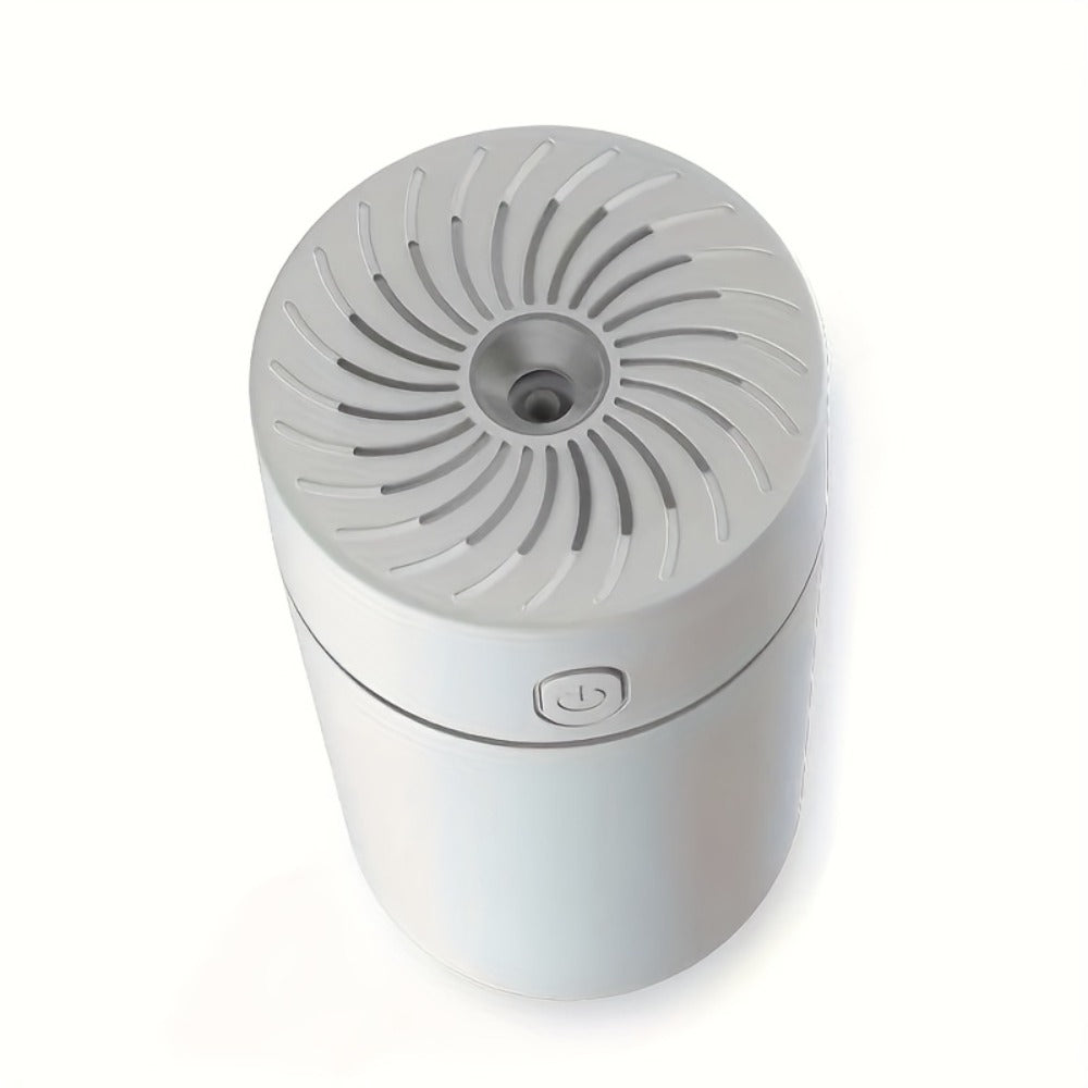 USB Cool Mist Humidifier with Color-Changing Night Light, Portable Desktop Car Aromatherapy Humidifier Nano Fine Mist Facial Steamer, Filter-Free Continuous Intermittent Atomization for Bedroom Office Travel