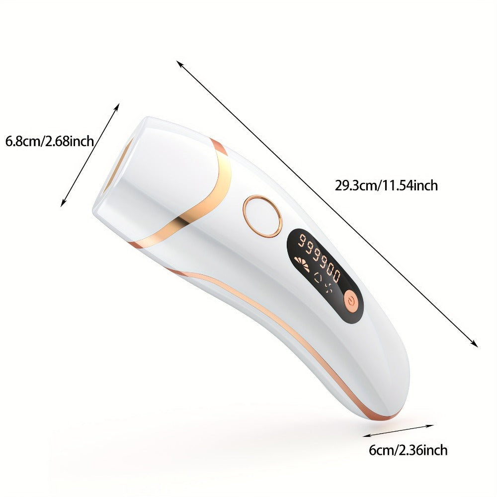 IPL Hair Removal Device for Women & Men, 999,000 Flashes Permanent Hair Remover with 3 Functions (HR/SC/RA), 9 Energy Levels, 2 Light Modes, Full Body Use ¨C Face, Legs, Bikini, Underarms