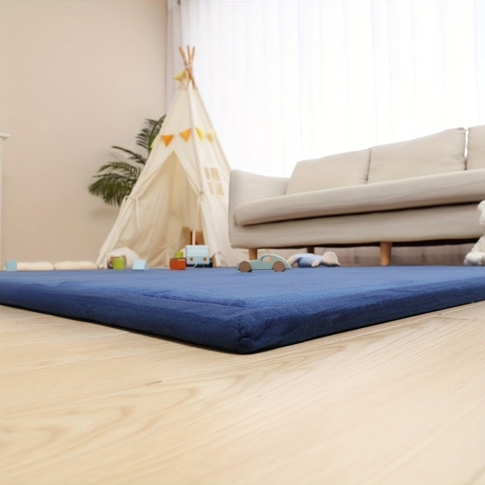 Memory Foam Area Rug Tatami Mat Non-Slip Coral Velvet Floor Mat for Living Room Bedroom Kids Playroom Yoga ¡ª Multiple Sizes & Colors