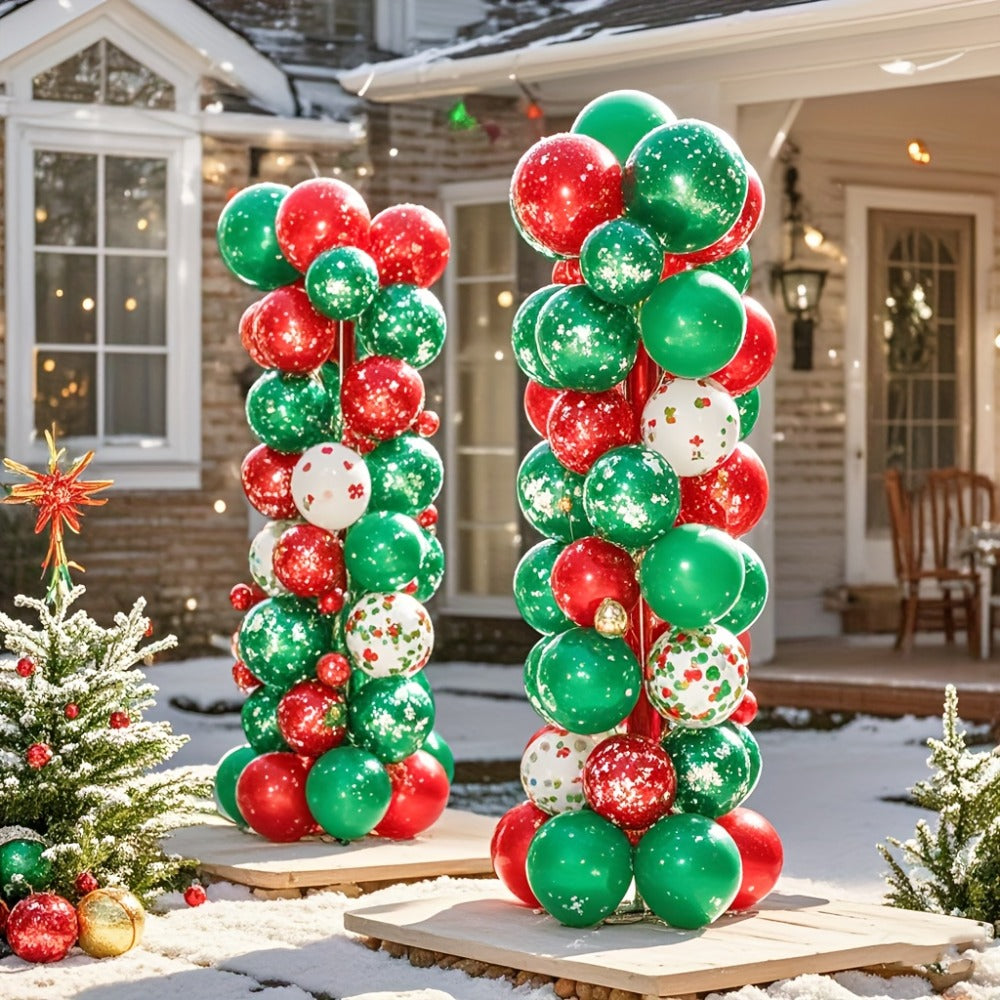 Balloon Column Stand Kit Set of 2 7Ft Adjustable Metal Arch Stand for Party Wedding Birthday Graduation Christmas Decor
