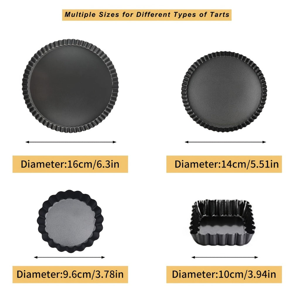 Baking Pan Set Nonstick Carbon Steel Cookie Sheets Roasting Pans Round Cake Muffin Pizza Bread Pans Kitchen Bakeware Set 4 11 23 46 Piece