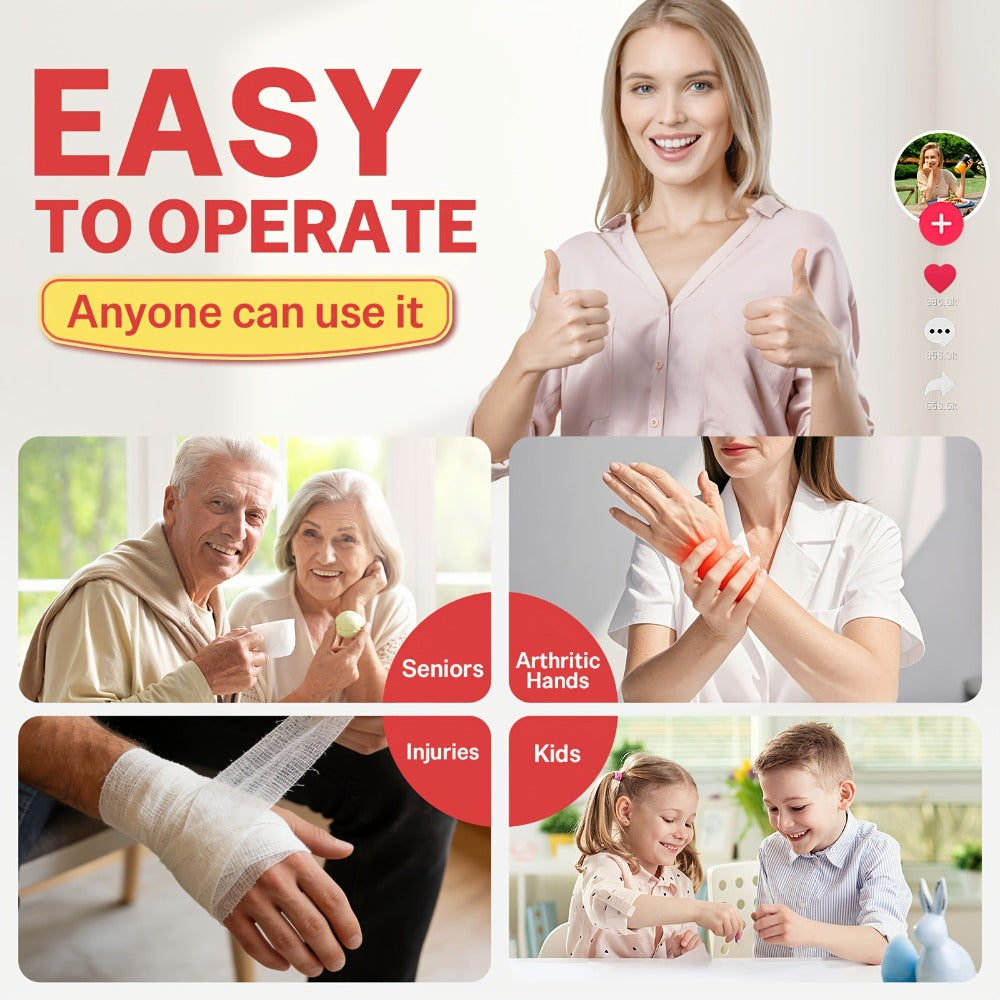 Automatic Can Opener Hands-Free | Electric Battery-Powered One-Touch Can Opener for All Can Sizes, Safe Smooth Edge, Food-Safe Portable Kitchen Tool ¨C No Sharp Edges, Easy to Use, Multiple Colors