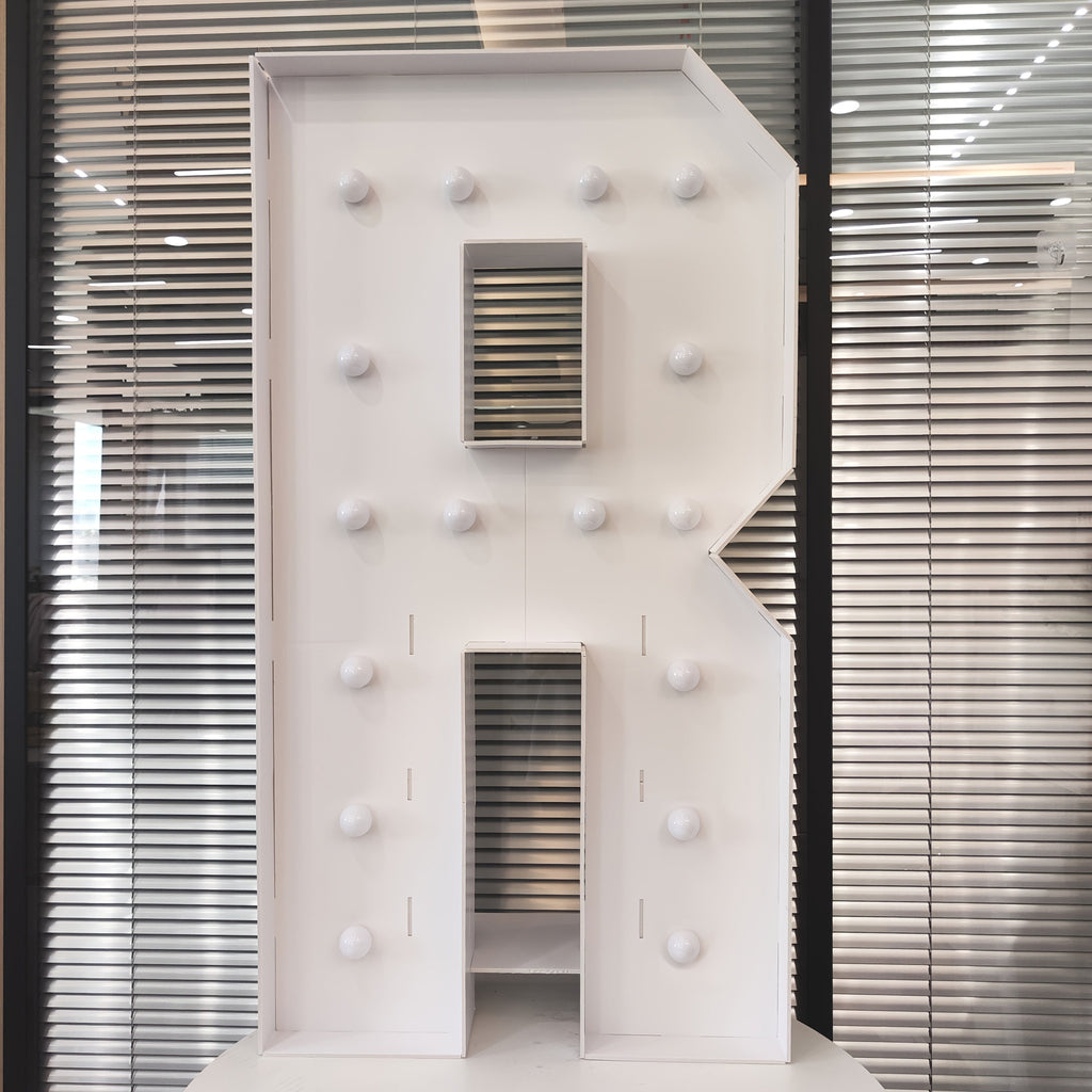 LED Letter Lights 4FT Tall Marquee Letter Lights A-Z Alphabet Light Up Letters with Cool White LED for Wedding, Birthday, Party, Proposal & Graduation Decor