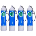 Nasal Inhaler Aromatherapy Stick with Keychain ¨C 0.5ml Portable Mint Scent Aromatic Inhaler for Travel, Office & Everyday Carry ¨C Refreshing Personal Care Stick, 4-Count or 24-Count Pack