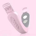 Electric Facial Neck Massager USB Rechargeable Face Lift Skin Tightening Beauty Device Anti-Aging Wrinkle Remover Microcurrent Massager Gift for Women Girls Pink
