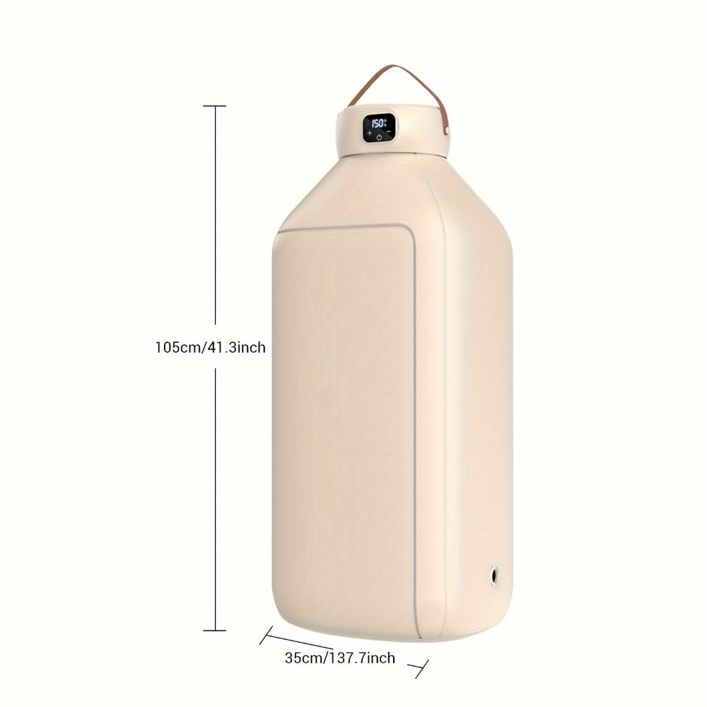 Mini Dryer Machine 600W Portable Clothes Dryer Dual Mode Quiet Operation Timer 1H 2H 8H Energy Efficient for Apartments Dorms RVs Travel Small Spaces Basic Premium