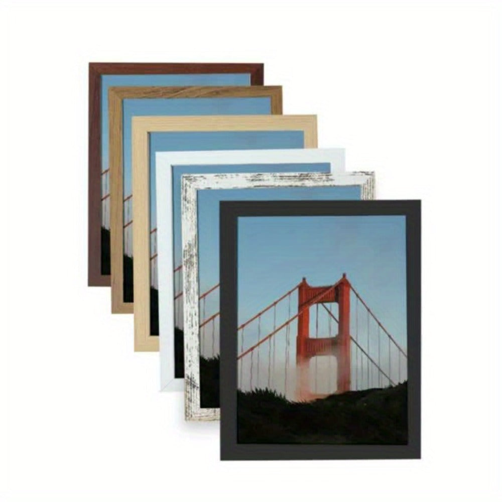 Picture Frames 12x16 Set of 3 ¨C Classic Wood Poster Frames, Horizontal & Vertical Wall Hanging, Multi-Color Options for Bedroom Office Living Room Gallery Wall Decor