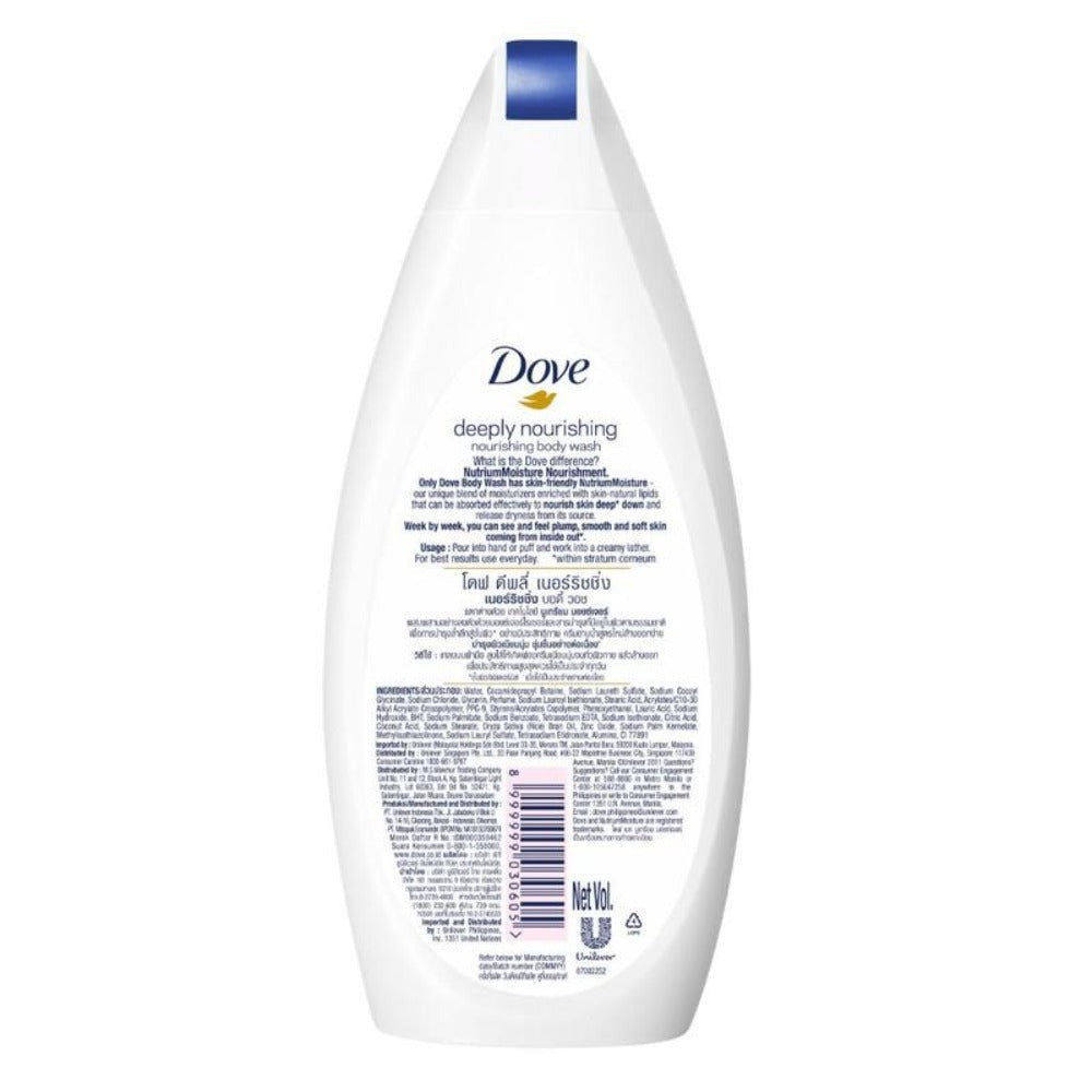 Dove Body Wash 3 Pack 200ml ¨C Moisturizing Gentle Cleanser Mix Pack, Soap-Free Dermatologist Recommended Daily Shower Gel for Soft Nourished Skin, Travel Size 6.7 fl oz