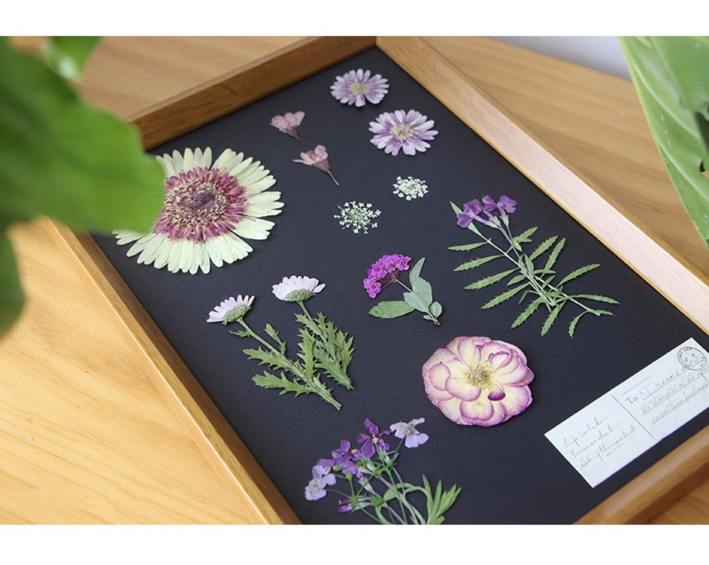 Dried Pressed Flowers for Resin 60pcs Real Pressed Flowers Dry Leaves Bulk Natural Herbs Kit for Scrapbooking DIY Art Crafts, Epoxy Resin Jewelry Molds, Candle Soap Making Nail Decor