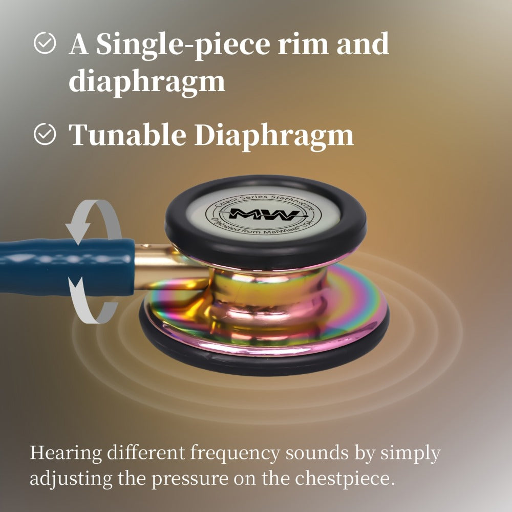 Professional Dual Head Stethoscope ¨C Classic III Medical Stethoscope for Nurses, Doctors & Medical Students, Stainless Steel Chestpiece, Snap-Tight Eartips, Multiple Colors Available