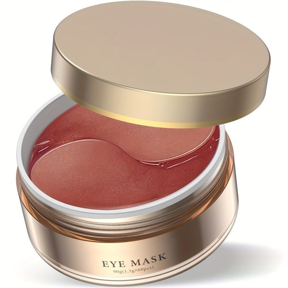 Caffeine Eye Masks with Collagen for Dark Circles & Puffiness ¨C Hydrating Under Eye Patches, Hypoallergenic Mild Formula, Unisex, Suitable for All Skin Types, 60 or 120 Count