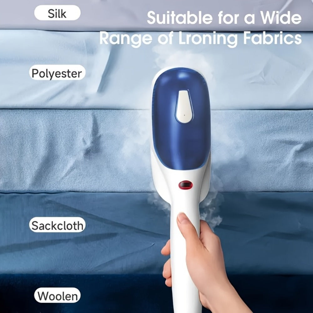 Handheld Steam Iron Garment Steamer ¨C 25-Second Fast Heat-Up, Portable Wrinkle Remover for Clothes, Horizontal & Vertical Steam, Dry & Steam Ironing, Perfect for Home Office & Travel