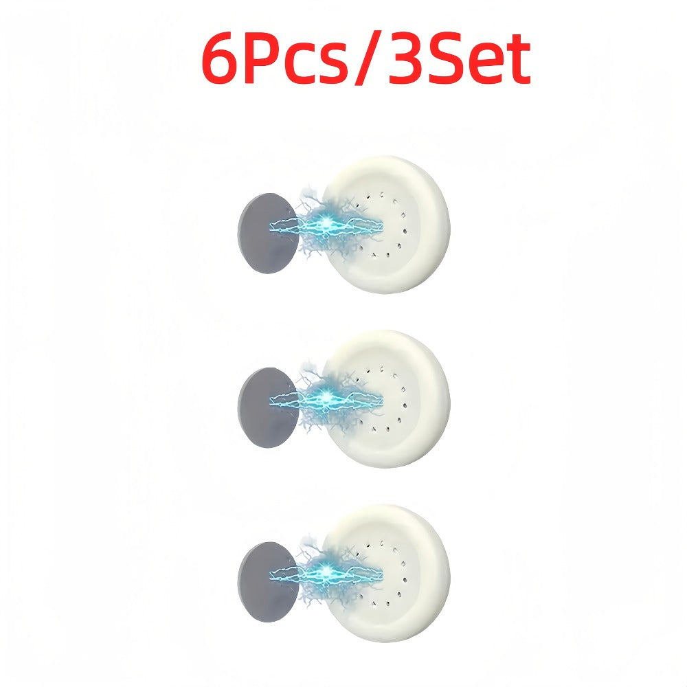 Magnetic Wall Hooks No Hole Easy Install ¨C Strong Adhesive Hook Set for Home Office Kitchen Bathroom, Versatile Damage-Free Wall Hanger, 6 12 or 20 Pack