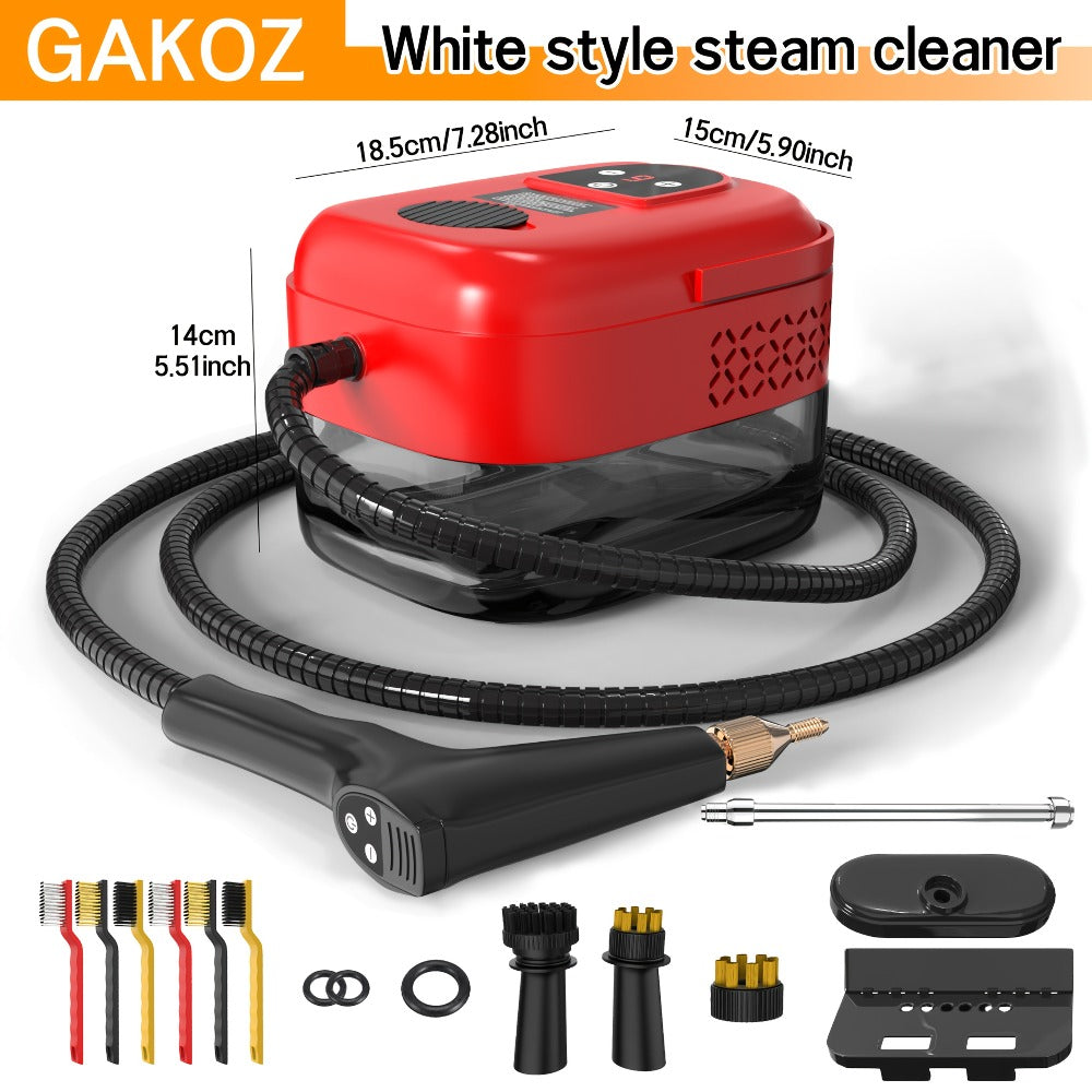Handheld Steam Cleaner High Pressure 9-Gear Adjustment & LCD Display, 1200ml Water Tank, Portable High-Temp Steamer for Kitchen Carpet Sofa Grout Tile