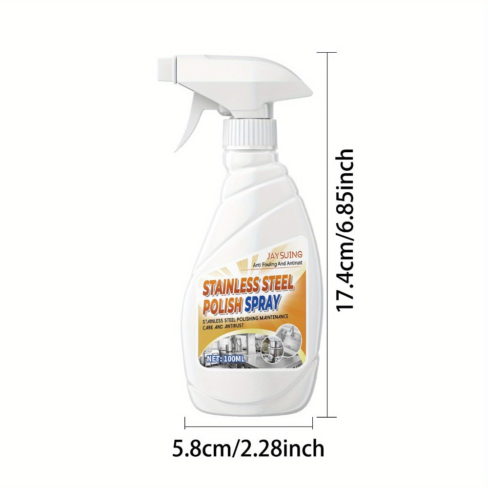 Stainless Steel Cleaner & Pot Bottom Cleaner Paste ¨C Removes Black Grime, Rust & Grease from Pots, Pans & Kitchen Surfaces, Long-Lasting Shine in One Step