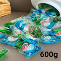 Laundry Pods Concentrated Deep Cleaning Tough Stain Removal Long-Lasting Fragrance Quick Dissolving No Residue ¨C 200g 300g 600g Laundry Detergent Pods