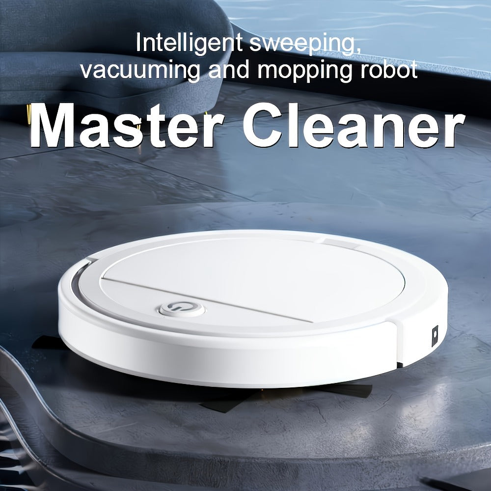 Robot Vacuum Cleaner 3-in-1 ¨C 2000Pa Powerful Suction, 150-Min Runtime, Auto Floor Cleaning for Pet Hair, Dust & Debris, Multi-Functional Robotic Vacuum for Hardwood, Tile & Low-Pile Carpet