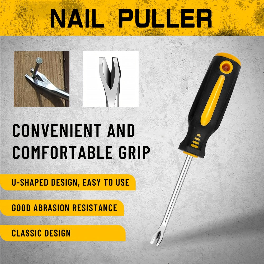 Magnetic Screwdriver Set 121-Piece ¨C Chrome Vanadium Steel, Non-Slip Handle, Multi-Size Bits with Storage Rack, Magnetic Bowl, Gloves & Nail Puller ¨C Complete DIY Tool Kit Gift for Men
