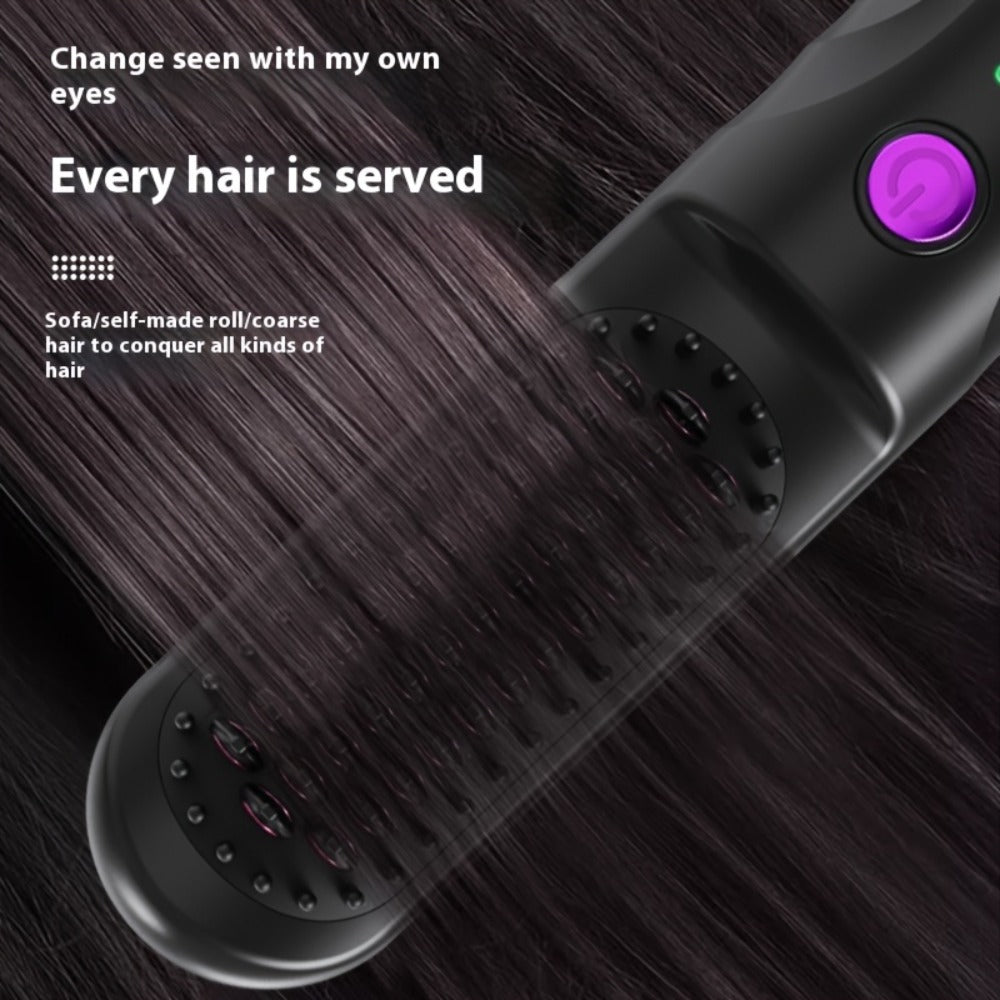 Wireless Hair Straightener Comb - Portable Cordless Straightening Brush with 3-Min Fast Heat, 3 Temp Settings 170-190¡ãC, Negative Ion Technology, 3D Comb Design, Lightweight Travel Hair Straightener