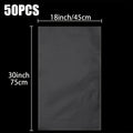 Cellophane Bags 50-Pack Large 18x30 Inch Transparent Gift Basket Wrap Bags ¨C Clear Cellophane Wrapping for Christmas, Holidays & Gift Packaging