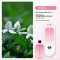 Aromatherapy Diffuser with Essential Oils Included | 4.06oz Cute Portable Aroma Diffuser with LED Light for Office, Bedroom & Bathroom | Long-Lasting Home Fragrance Air Freshener Gift | 9 Scents