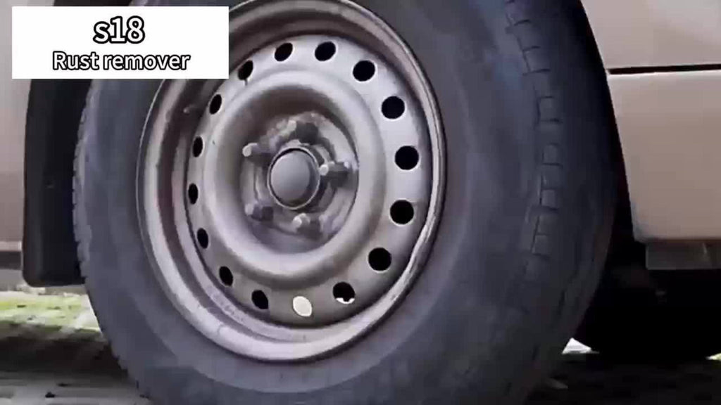 Rust Remover Spray Multi-Surface - Powerful Rust Dissolver for Car, Metal, Tile, Kitchen & Bathroom - Ammonia Formula Rust Prevention & Cleaning Tool