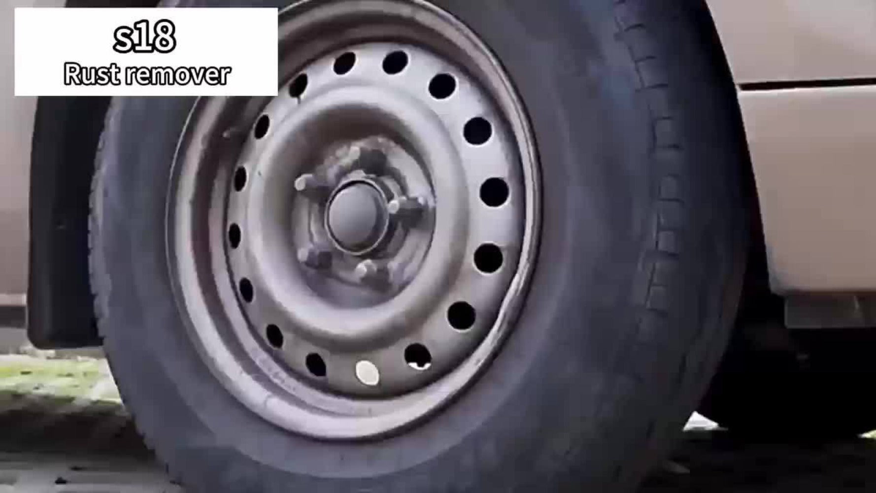 Rust Remover Spray Multi-Surface - Powerful Rust Dissolver for Car, Metal, Tile, Kitchen & Bathroom - Ammonia Formula Rust Prevention & Cleaning Tool