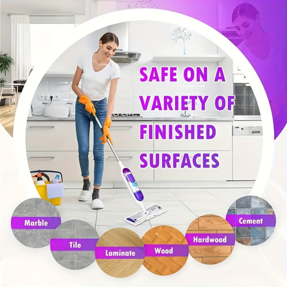 Disposable Mop Pads Replacement 40pcs for Swiffer Power Mop, Multi-Surface Floor Cleaning Refill Pads, Thickened Super Absorbent Wet Mop Pad Refills