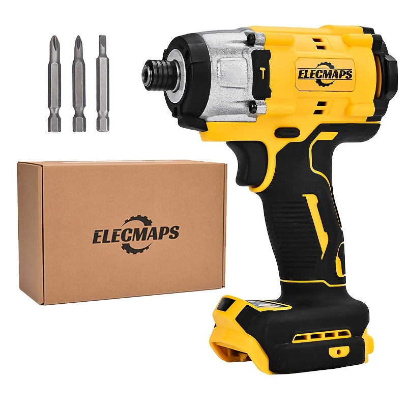 Cordless Power Tool Combo Kit for Dewalt 20V Battery - Impact Wrench 1500Nm, Brushless Drill & Screwdriver Set for Home Repair & Construction