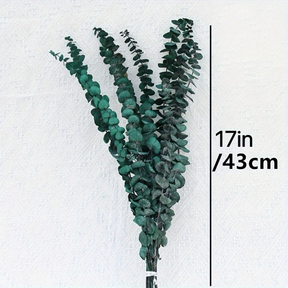 Artificial Eucalyptus Stems 24-Pack, 17 Inch Faux Eucalyptus Branches with 4 Color Mix for Vase, Wedding Centerpieces, Bouquets & Farmhouse Home Decor