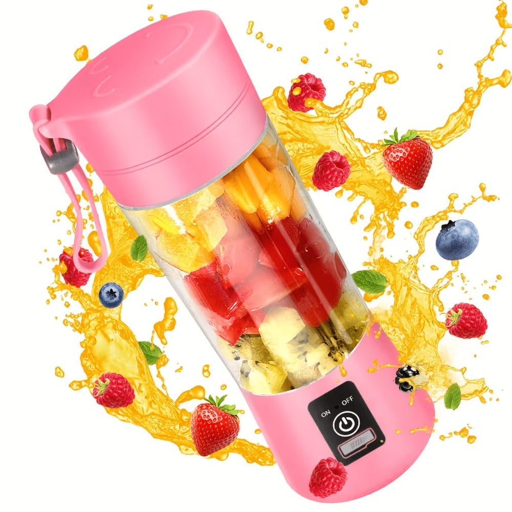 Portable Blender Rechargeable ¨C Mini Personal Juicer for Smoothies, Milkshakes & Juice, USB Charging, Compact & Lightweight for Travel, Outdoor, Camping & Gym, Multiple Capacities & Colors