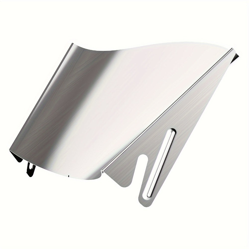 Stand Mixer Pouring Chute Stainless Steel ¨C Dishwasher Safe Pouring Shield for KitchenAid Tilt-Head & Bowl-Lift Models, 1-Pack or 2-Pack Baking Accessory, Durable & Splash-Proof