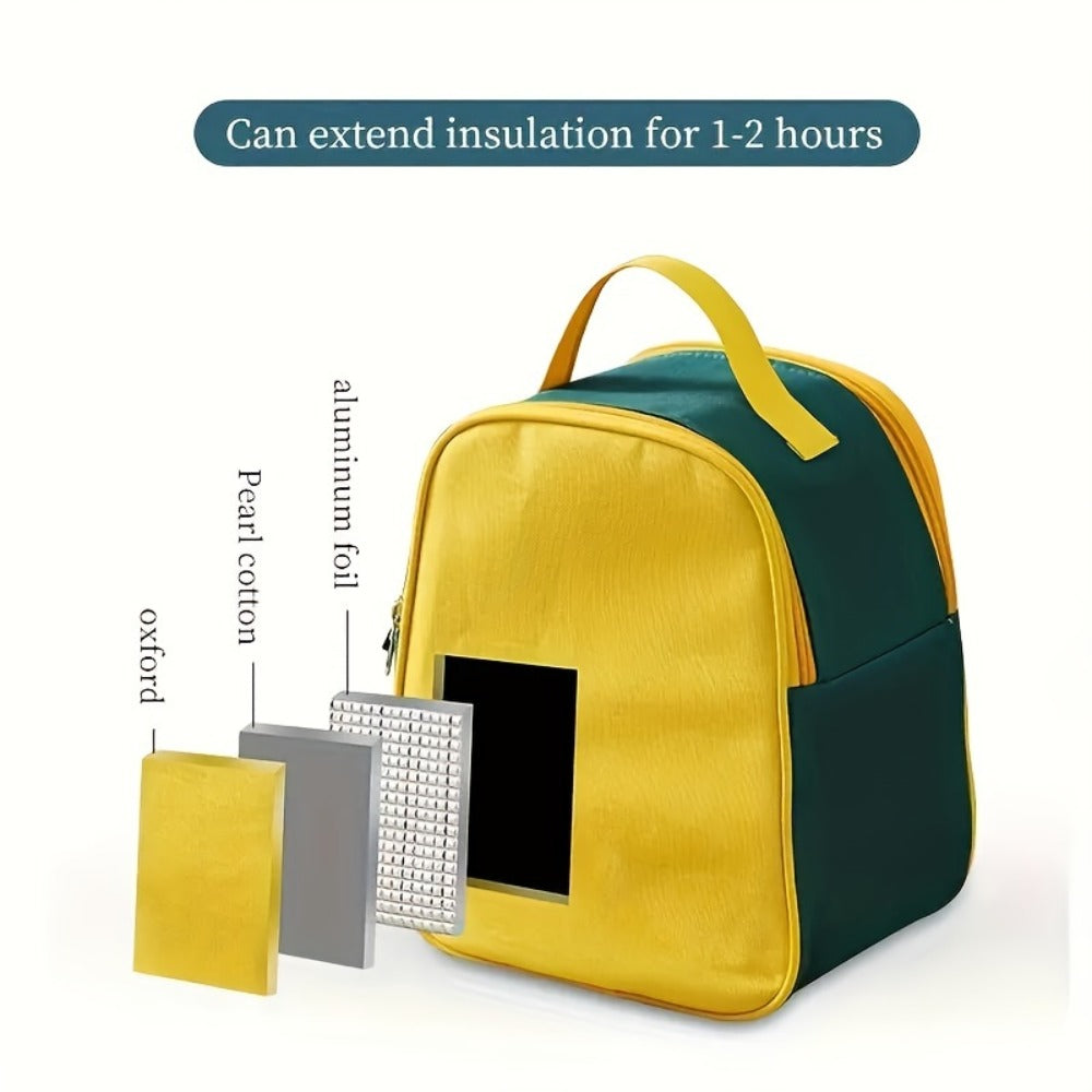 Insulated Lunch Box Set Stainless Steel - Large Capacity Leak Proof Bento Container with Thermal Bag and Cutlery, Microwave Safe Reusable Portable Lunch Box for School Picnic Camping Teens and Workers, Available in Blue and White