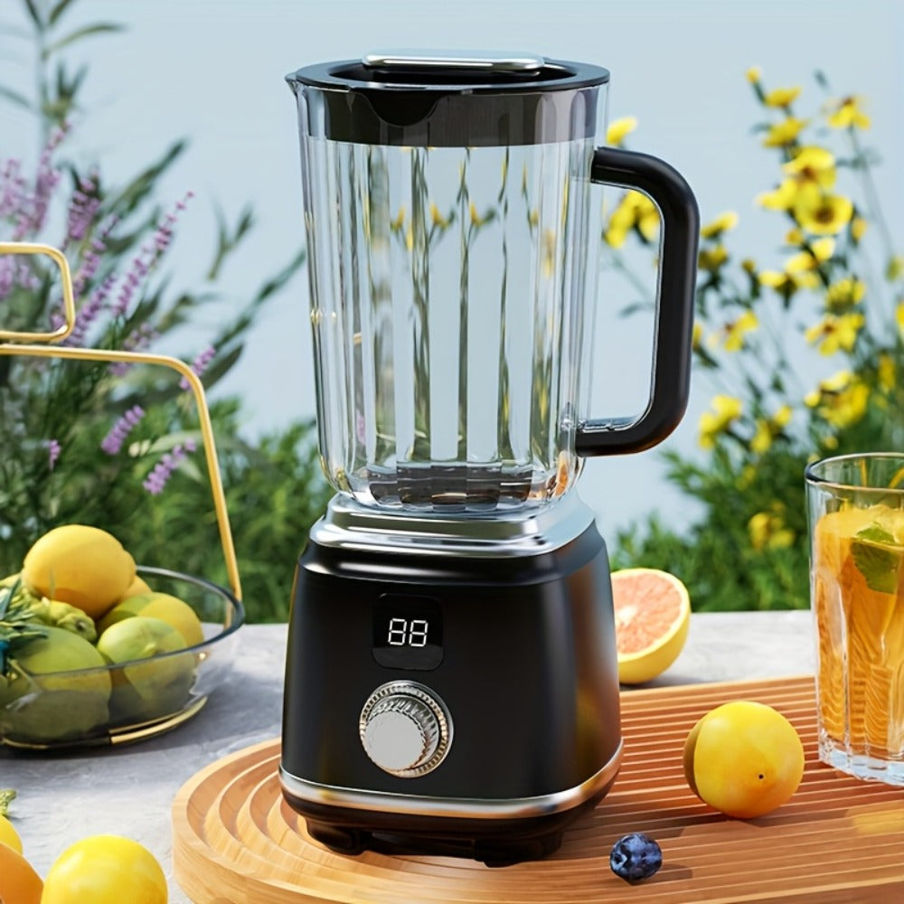 USB Rechargeable Portable Juicer Blender with Digital Display for Smoothies & Shakes | Home Office Travel