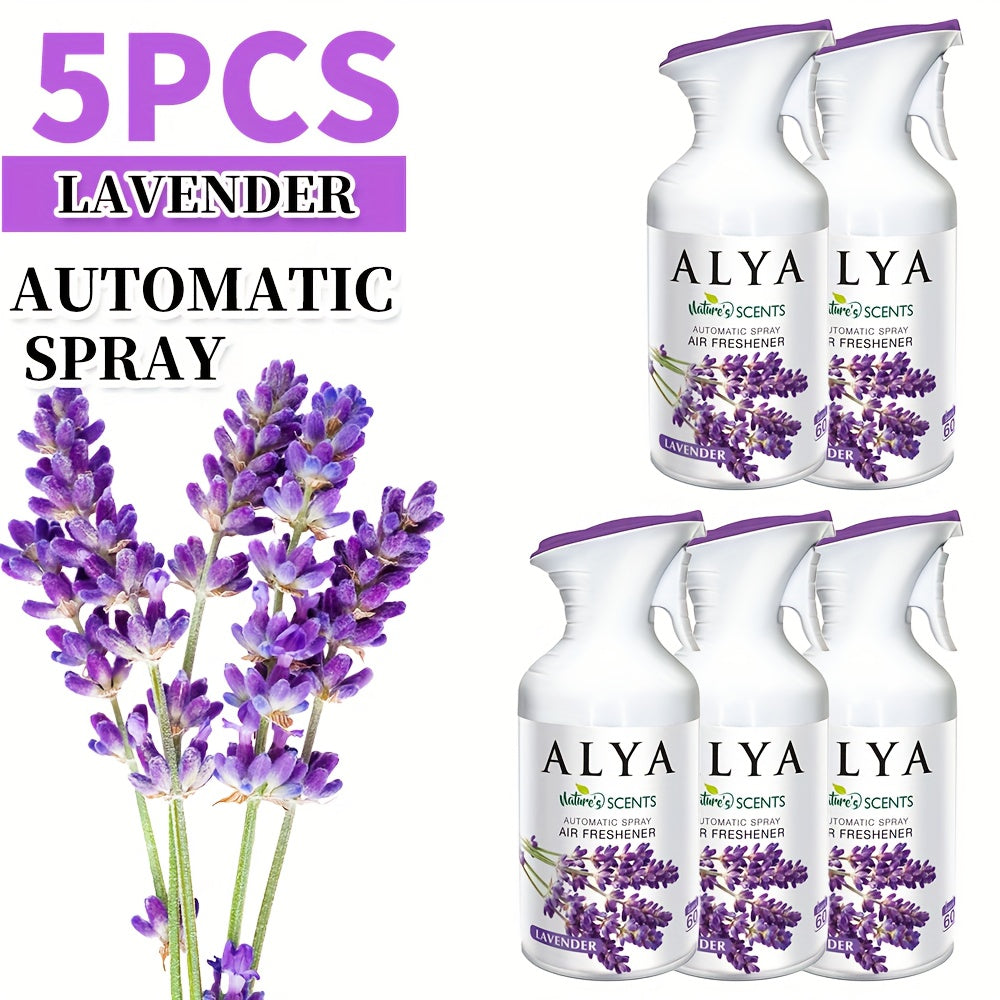 Aromatherapy Air Freshener Spray 6 Scents | Lavender Vanilla Ocean Magnolia | Multi-Purpose Room Spray for Car Home Office Bathroom Fabric Closet Odor Eliminator