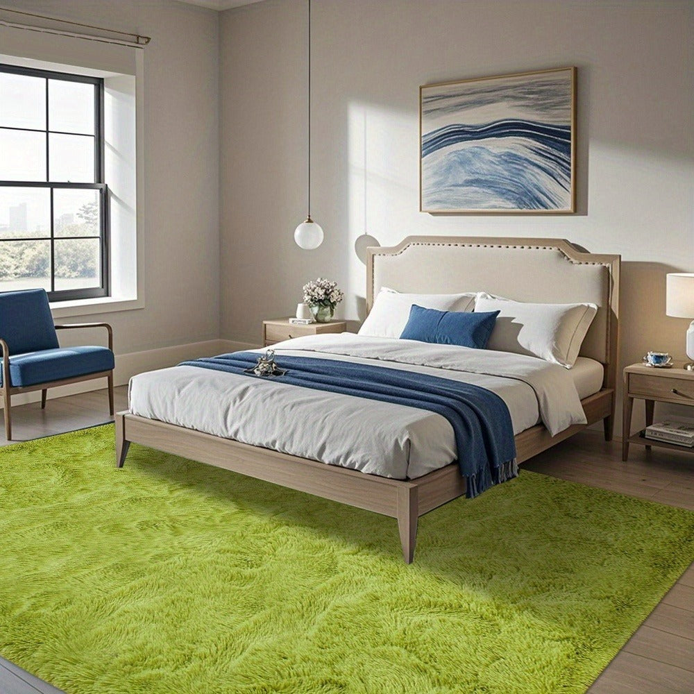 Fluffy Area Rug Large Soft Shag Carpet for Living Room Bedroom ¨C Non-Slip Ultra Thick Plush Floor Mat, Multiple Sizes & Colors, Home Decor