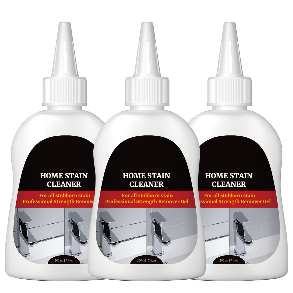 Black Stain Cleaner Gel 7 fl oz (200ml), Heavy Duty Cleaning Gel for Washing Machine, Refrigerator, Grout, Sink, Shower, Bathtub, Oven & Dishwasher ¨C Powerful Formula, Safe for Delicate Surfaces, No Harsh Fumes