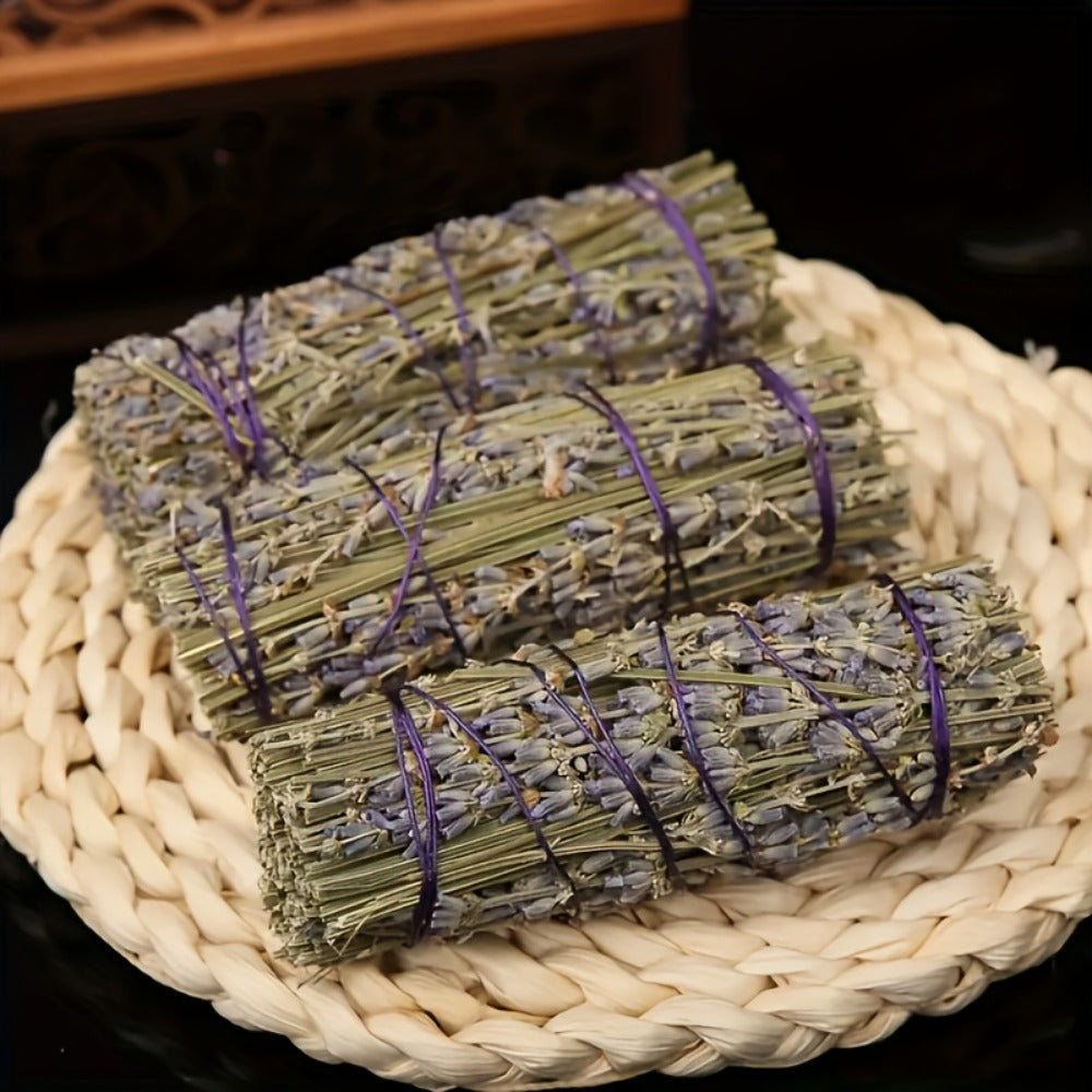 Palo Santo Sticks White Sage Lavender Aromatherapy Incense Set Peruvian Palo Santo for Meditation Spiritual Cleansing Home Office Purification Smudging Kit Gift for Christmas Halloween Thanksgiving Yoga