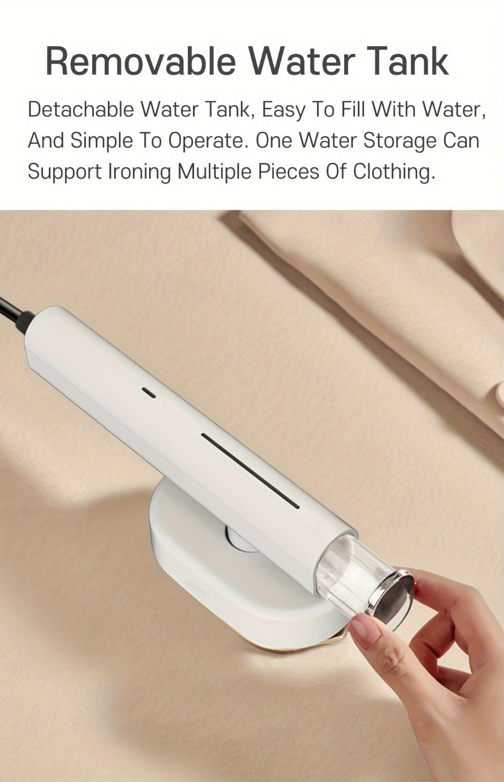 Handheld Steam Iron 1200W 10s Fast Heating Ceramic Plate Horizontal Vertical Steam Portable Mini Garment Iron for Home Office Travel with Heat Resistant Glove White Aurora Purple