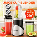 Personal Blender & Smoothie Maker 12-in-1 ¨C High-Powered Protein Shake Mixer, Multi-Function Grinder, BPA-Free with Portable Cup