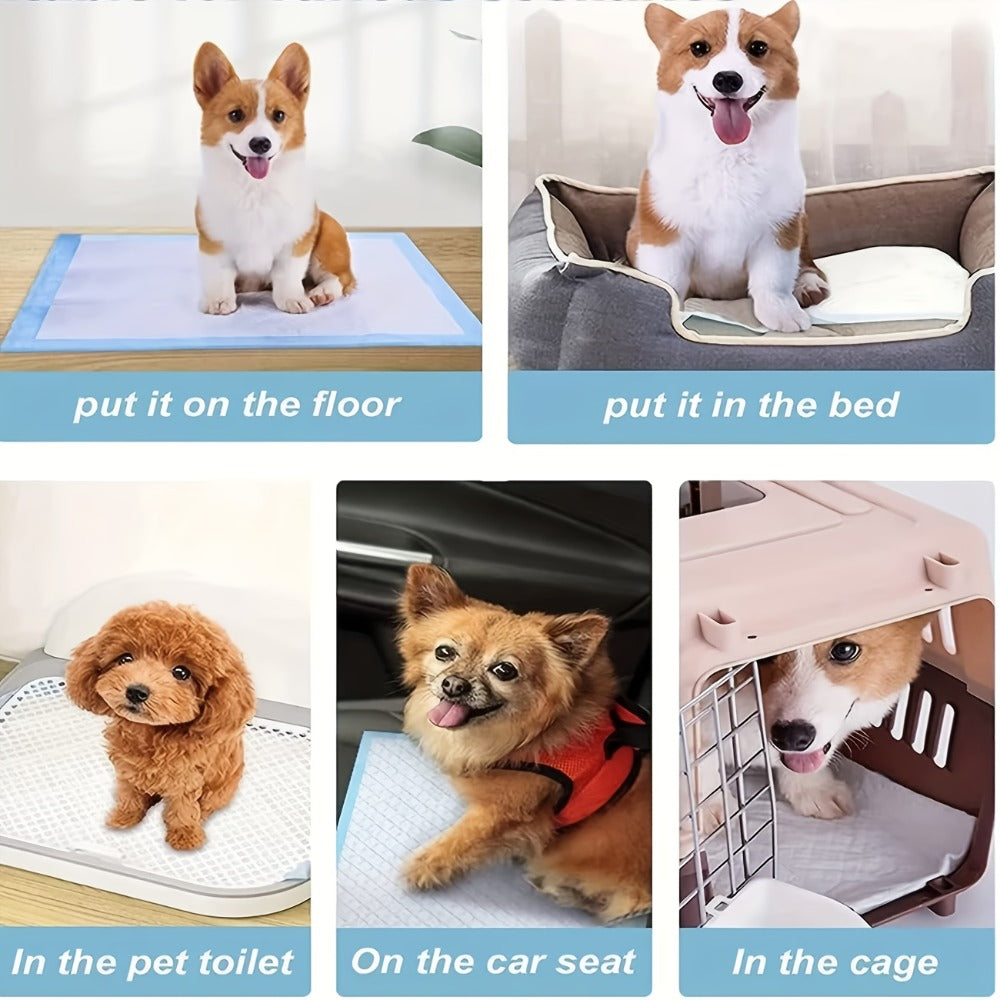 Disposable Underpads for Adults - XXL & XXXL Extra Large Incontinence Bed Pads - Heavy Duty Absorbent Leak-Proof Mattress Protector for Elderly Care - Adult Sheets Anti-Fouling Pet Training Mat 100 Pack