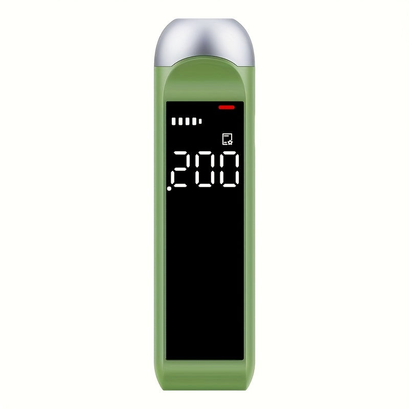 Rechargeable Breathalyzer Alcohol Tester ¨C Professional Digital Breath Alcohol Detector, Portable Personal Breathalyzer with LCD Display, Available in Green, Black & Pink