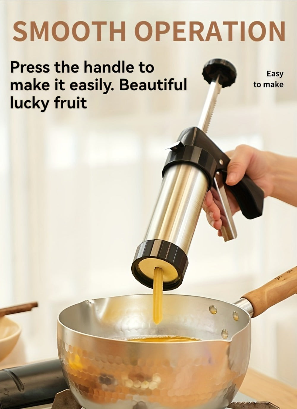 Cookie Press Biscuit Machine 8pcs, Heavy Duty Manual Spanish Cookie Maker with 8 Discs, No Electricity Required, Three-Stable System, Easy to Clean, for Home and Commercial Kitchen Pastry Baking