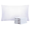 Pillowcases 4 Pack Queen 20x30 ¨C Brushed Microfiber Soft Wrinkle-Free Fade-Resistant Envelope Closure Solid Color 32 Colors